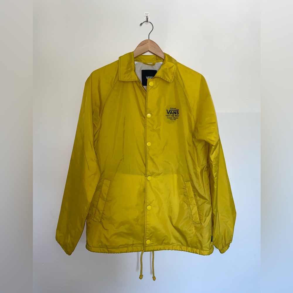Yellow Vans Jacket